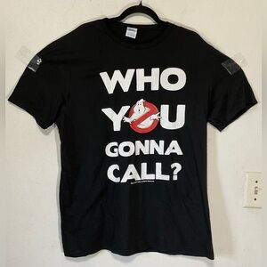 NWOT Men's Ghostbusters Theme Song Who You Gonna Call? T-Shirt XL